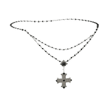 Silver Vkei Cross Pendant 