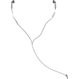 Silver Wired Earphones