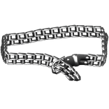 Silver/Black Emo Chain Belt 3.0