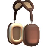Simple Modern Headphones (Brown and Beige)