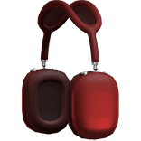 Simple Modern Headphones (Red)