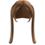 simple pigtails in caramel