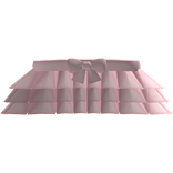 ♡ : simple pink cute skirt w/ bow