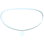 Simple Soft Star Necklace (Sky Blue)