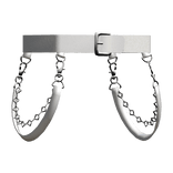 Simple White Waist Suspenders Belt Emo 1.0