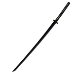 Single realistic Katana on back