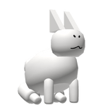 Sitting Gubby Bunny Shoulder Pal Right