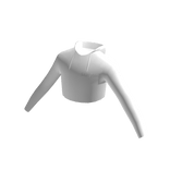 Skaryton - Sweatshirt Girl White Sporty