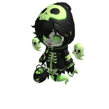 Skeleton Ghost Girl