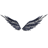 Skeleton Hues of Blues Relic Wings