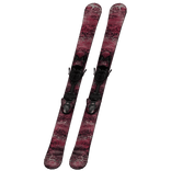 Skiis Propped Up On Waist Pink