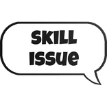 skill issue text