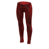 Skin-Tight Male Glossy Sheer Red Pants (3)