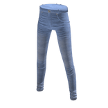 Skinny pants : Light blue
