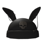 Skull Bunny Beanie
