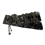 skull gyaru belt w chain detail 3.0