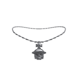 skull orb necklace