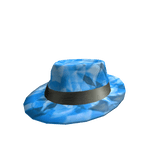Sky Blue Sparkletime Fedora