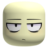 Sleep Deprived Face - Pale Yellow