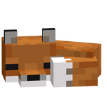 Sleeping Pixel Fox Orange Shoulder