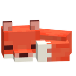 Sleeping Pixel Fox Orange Shoulder