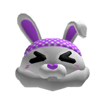 Sleepy Easter Bunny Hat