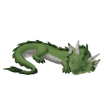Sleepy Green Dragon!