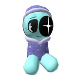 Sleepy Moon Shoulder Plushie ( Left )