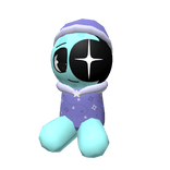 Sleepy Moon Shoulder Plushie ( Right )