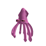 Sleepy Squid (pink)