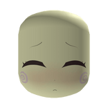 ♡ sleepy swirls cutecore anime mask ♡