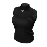 🤍 Sleeveless Black Turtleneck