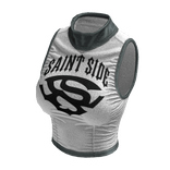 Sleeveless Y2K Top (White Slate Grey)