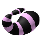 Slimeshifter Dragon Tail Alt (Pink Stripes)