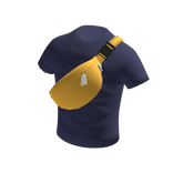 Sling bag tee : Navy