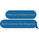 Smart But Dangerous - Meme Text