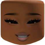 Smiling cute braces makeup