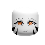 Smug Anime Cat Face - Orange