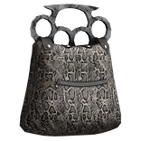 Snake Skin Knuckle Purse