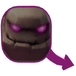 Sneaky Golem Face Pointing (Clash Royale)