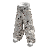 Snow Saggy Skull Boxer Jeans