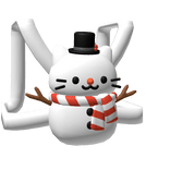 Snowman Cat BackPack 1.0