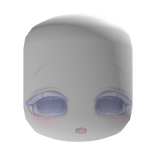 Snowy Christmas Kawaii with Chibi Blue Eyes Cat