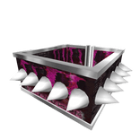 Soda can cuff bracelet with spikes