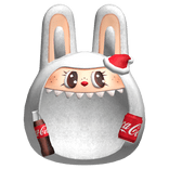 Soda Labubu Monster Plushie Hood