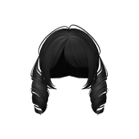 Soft Black Curly Doll Hair