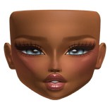 Soft Blush Makeup w Blue Moving Eyes