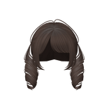 Soft Brown Curly Doll Hair