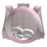 ♡ : soft cat backpack carrier (3.0)┊pink