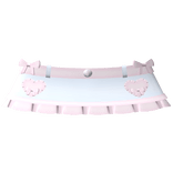 . ‿♡ soft denim skirt in pink